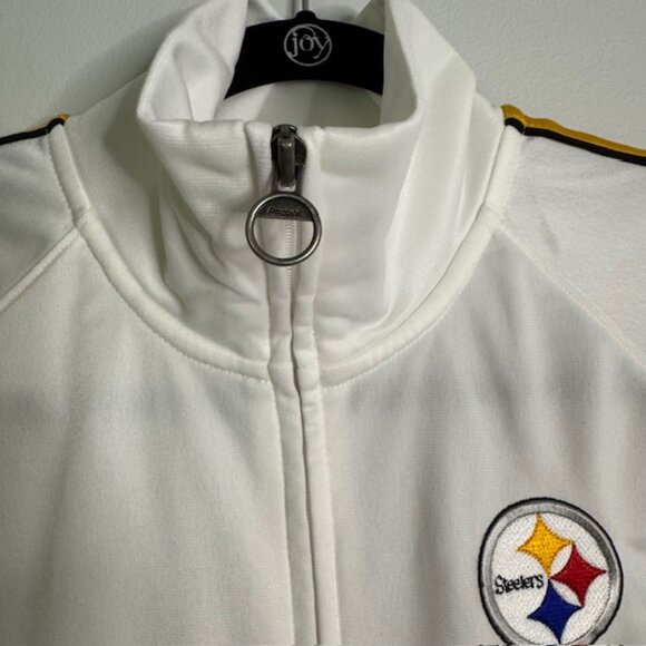 Reebok NFL Women's Pittsburgh Steelers Full Zip Jacket Size Large - Picture 6 of 8